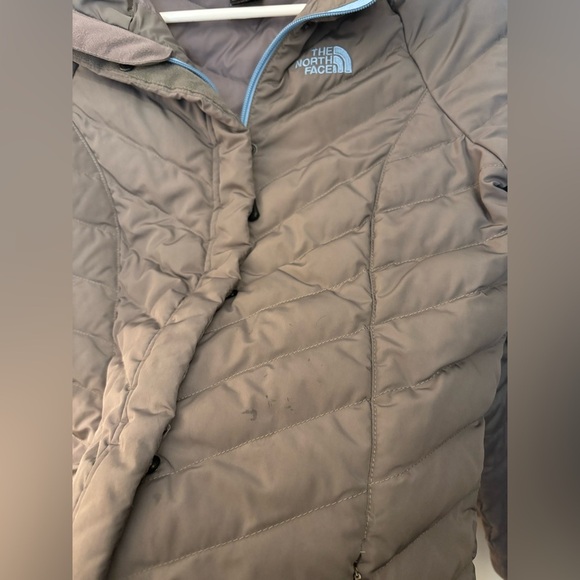 The North Face Vintage Y2K Down Jacket, Gray, XS - Picture 13 of 15